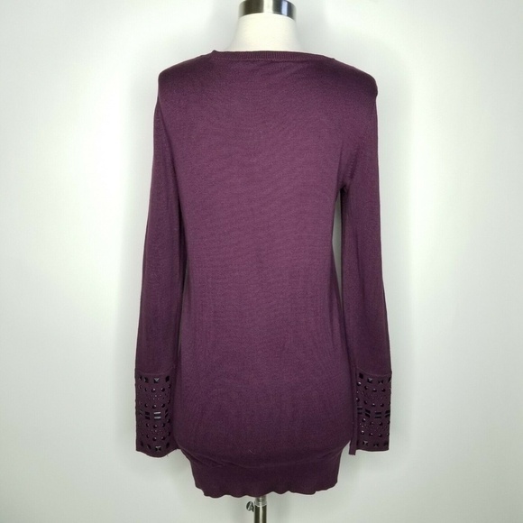 Edge Jen Rade Studded Long Sleeve Long Cardigan - Picture 3 of 4